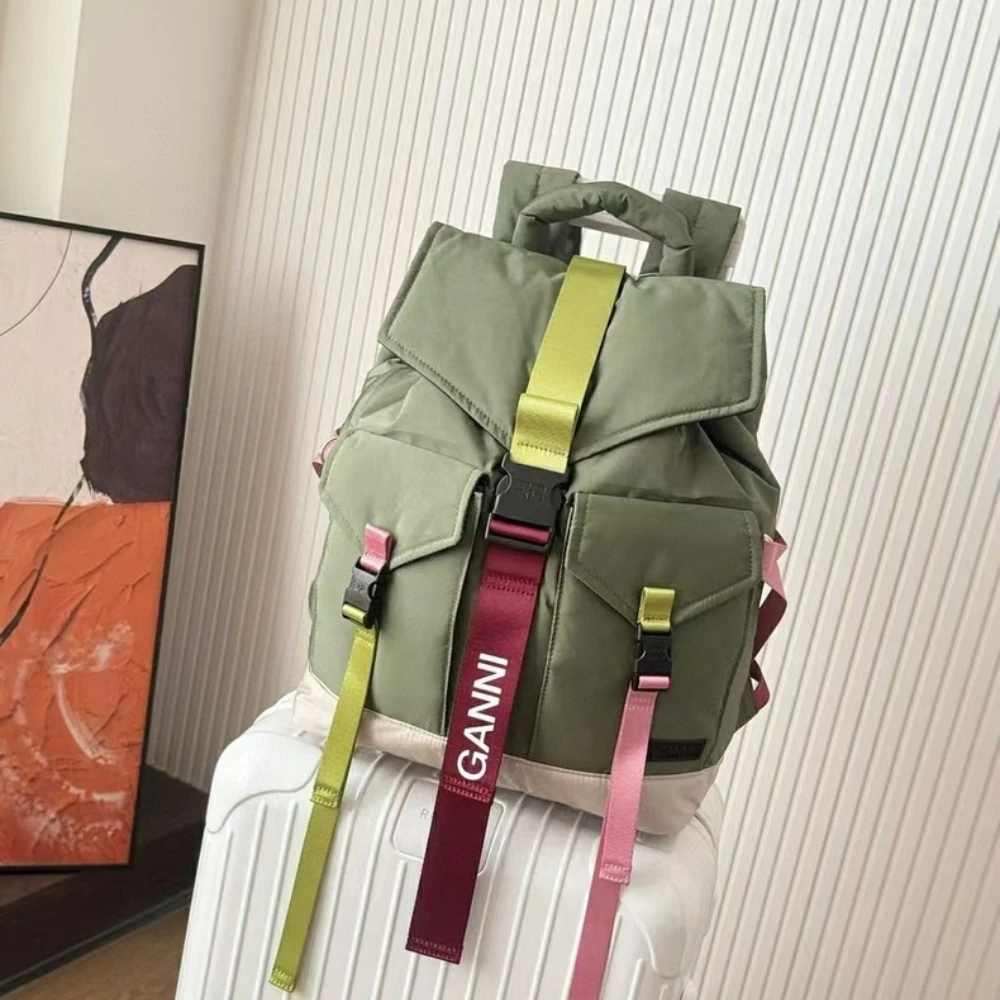 Canvas Backpack Casual - Luxury Re-Tech Backpack Women Large Capacity