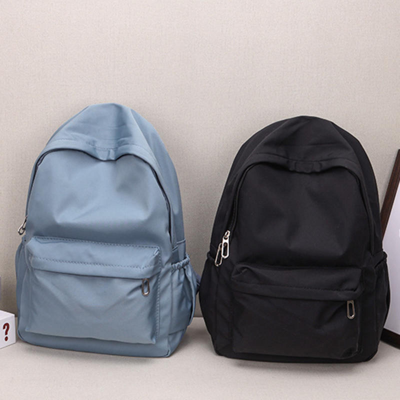Women Solid Color Leisure Back - Canvas Backpack Casual ulasan dan harga